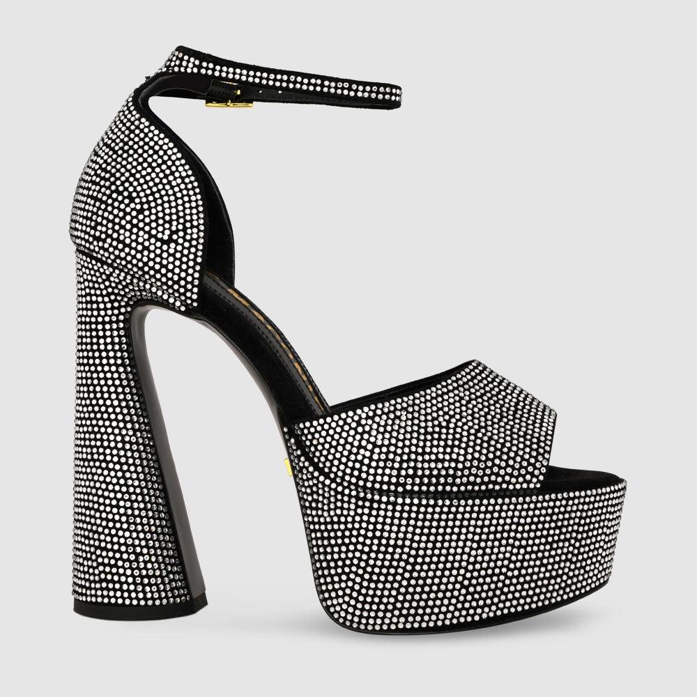 kat maconie Danu Sandals AW23 PLATFORM SANDALS Black/Diamond