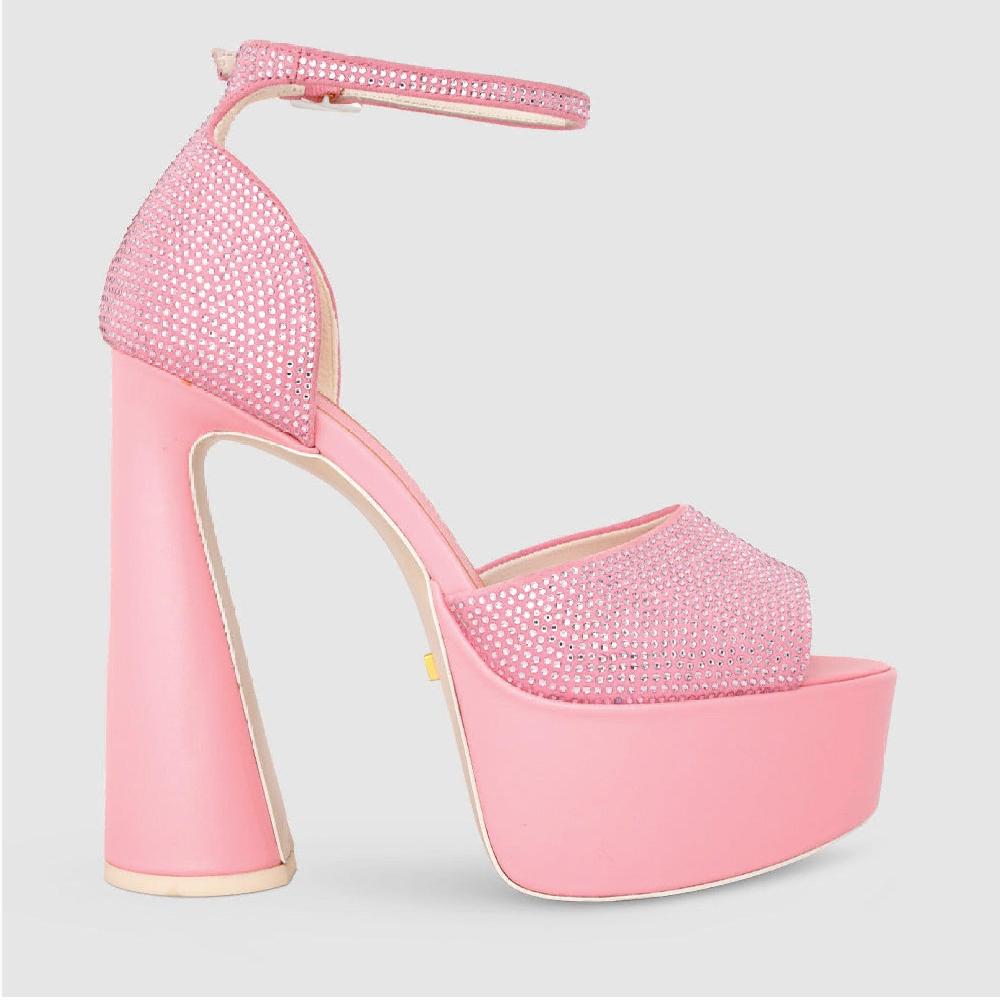 kat maconie Danu Sandals AW23 PLATFORM SANDALS Cheeky Pink
