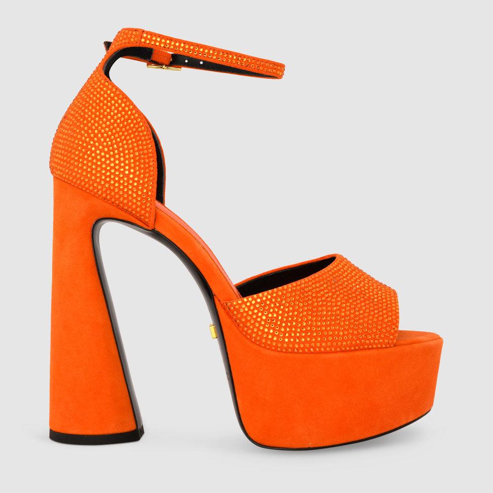 kat maconie Danu Sandals AW23 PLATFORM SANDALS Fire