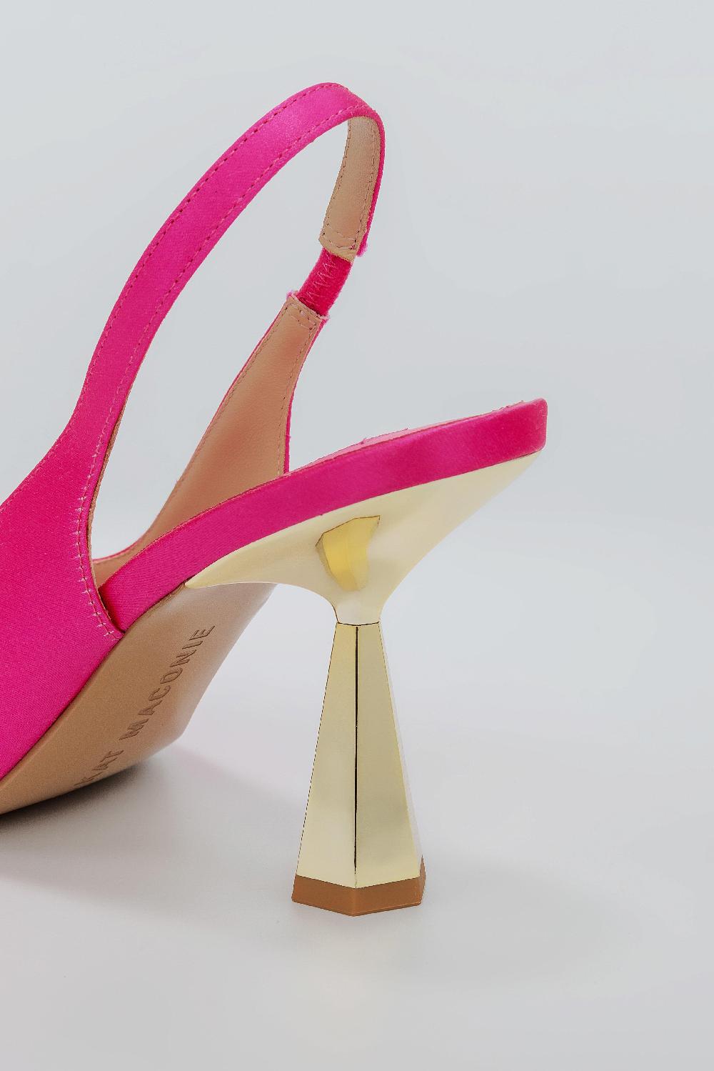 Kat Maconie Diana Pumps SS25 MID HOURGLASS HEEL Fuchsia