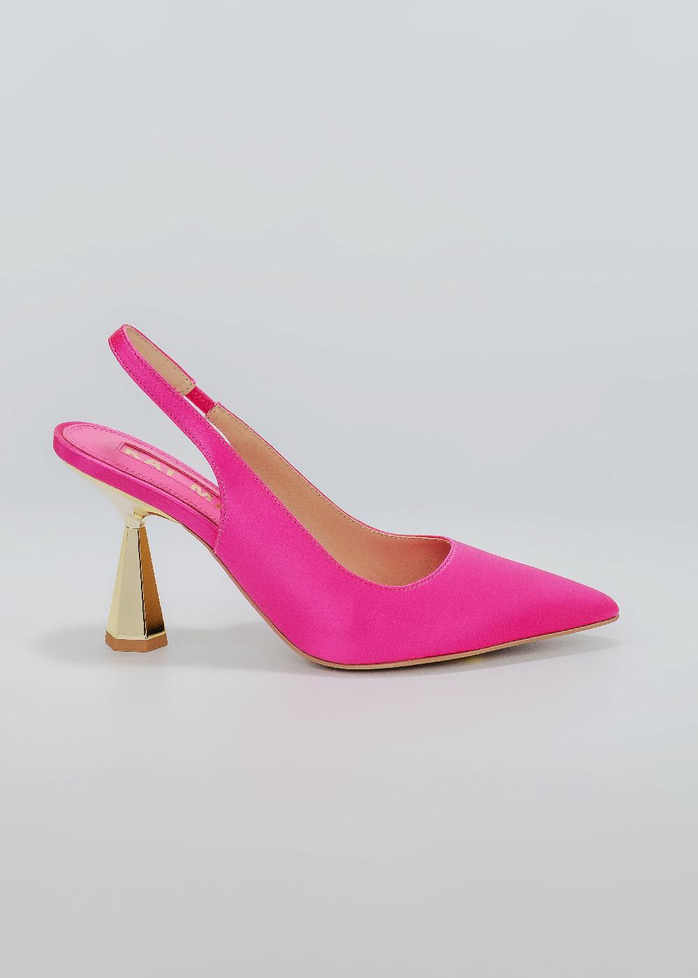 kat maconie Diana Pumps SS25 MID HOURGLASS HEEL Fuchsia