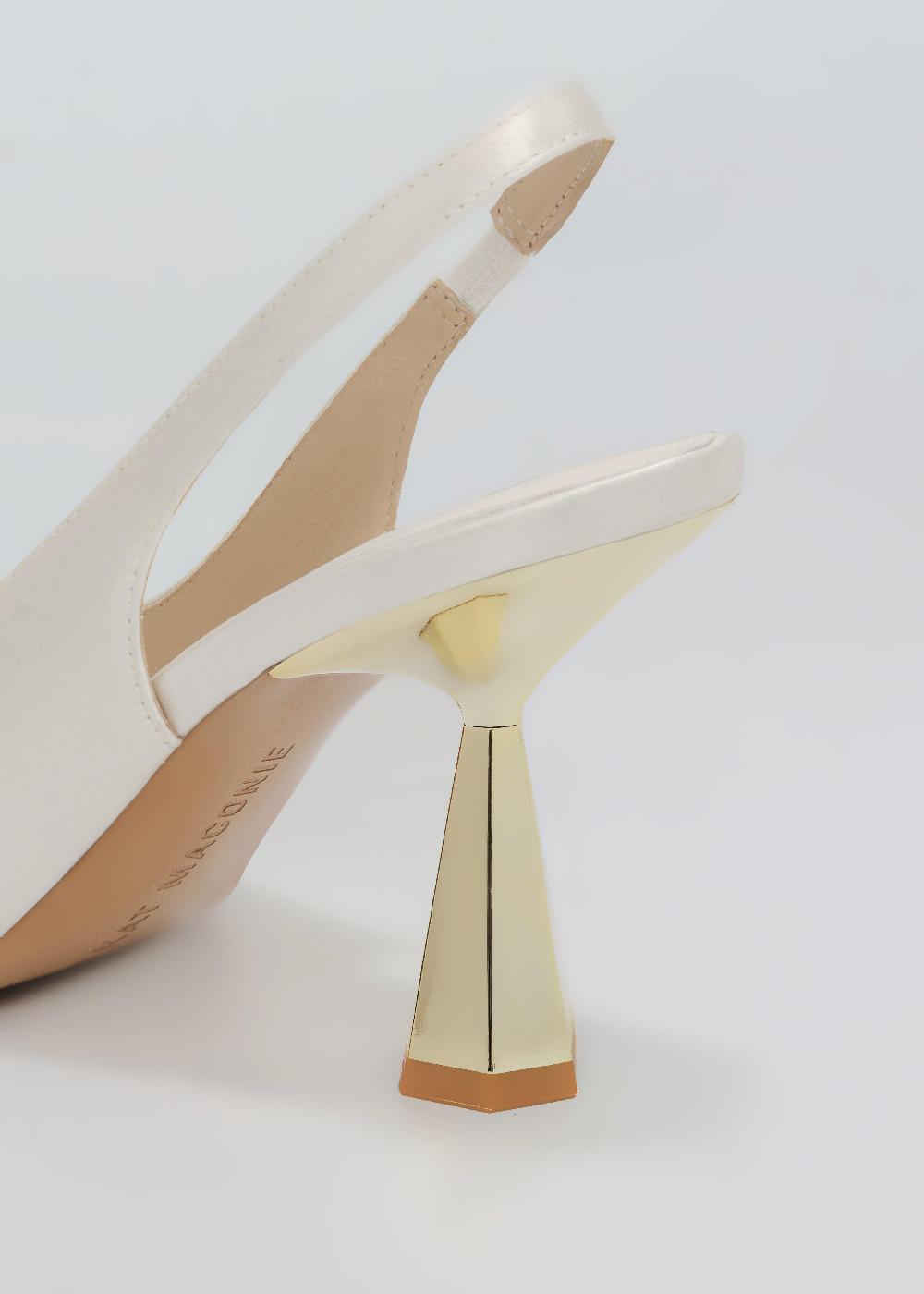 Kat Maconie Diana Pumps SS25 MID HOURGLASS HEEL Ivory