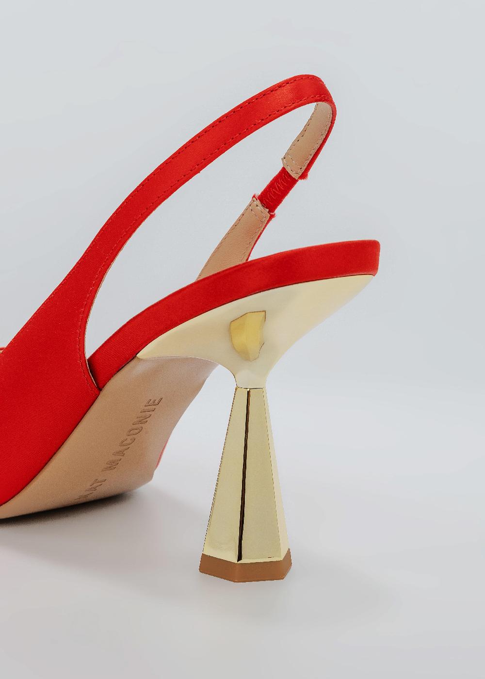 Kat Maconie Diana Pumps SS25 MID HOURGLASS HEEL Red