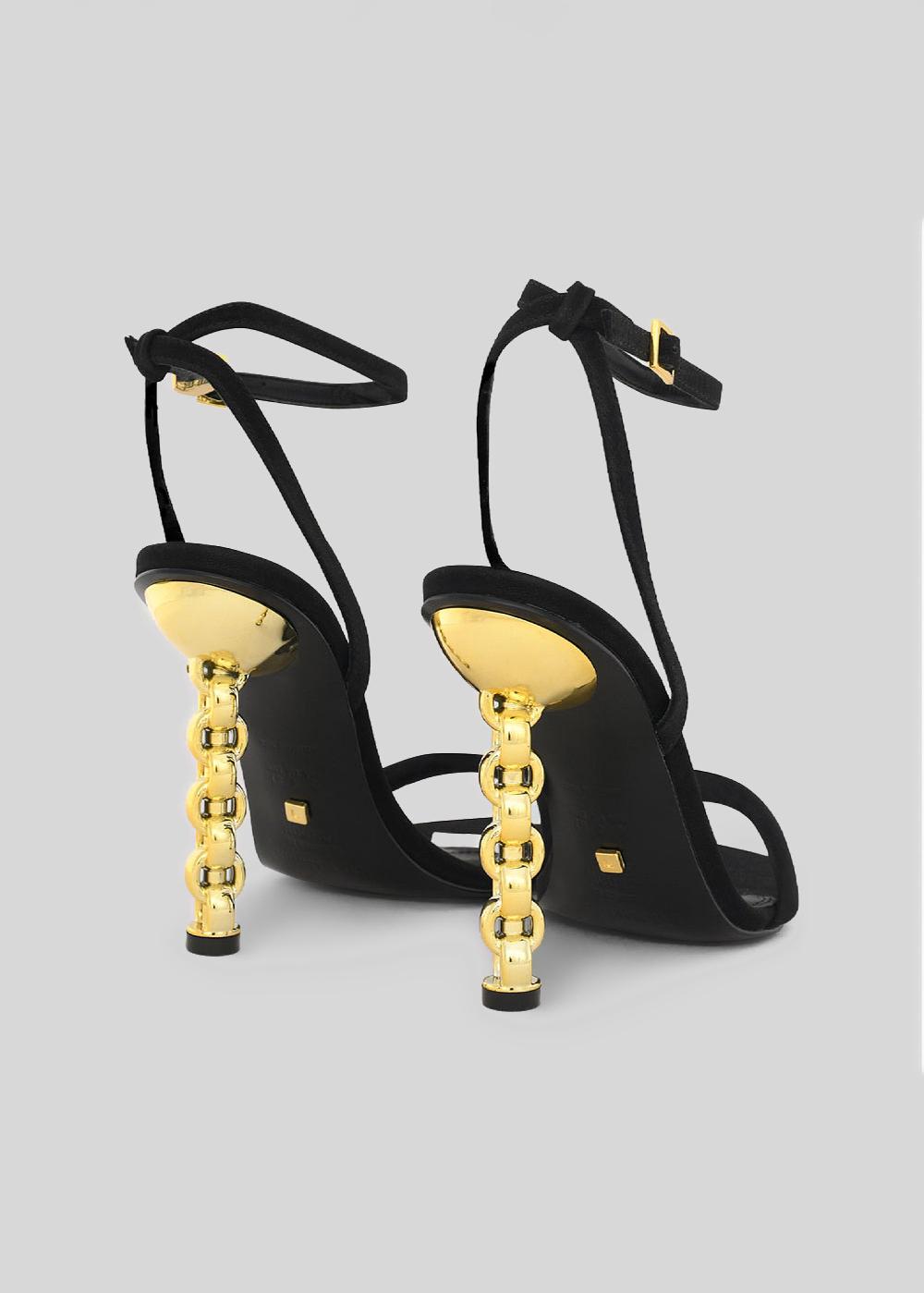 Kat Maconie Esida Sandals SS23 CHILETTO SANDALS Black