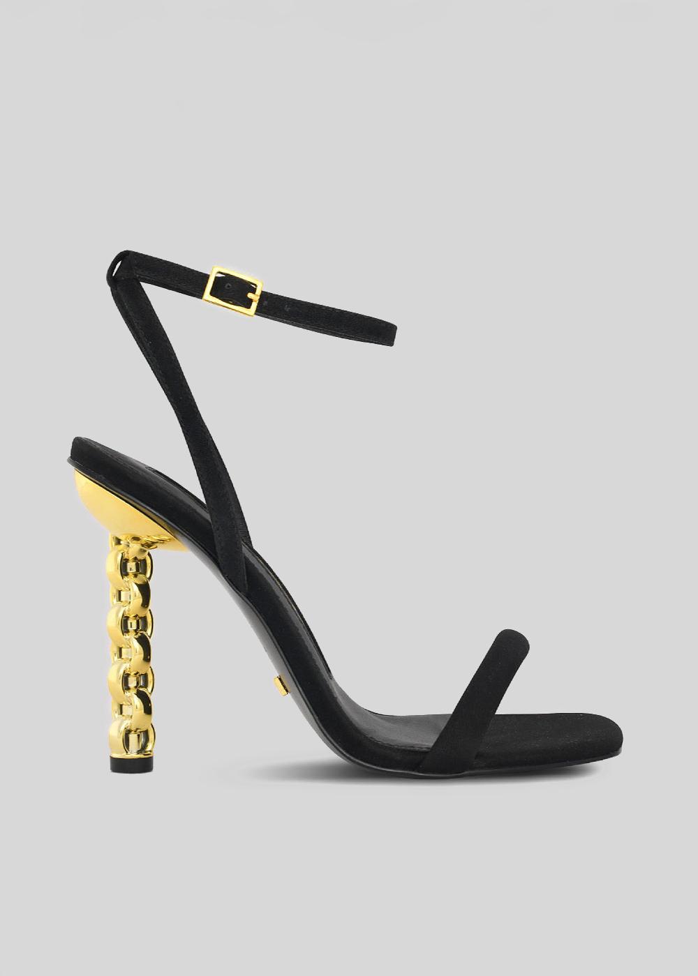 kat maconie Esida Sandals SS23 CHILETTO SANDALS Black