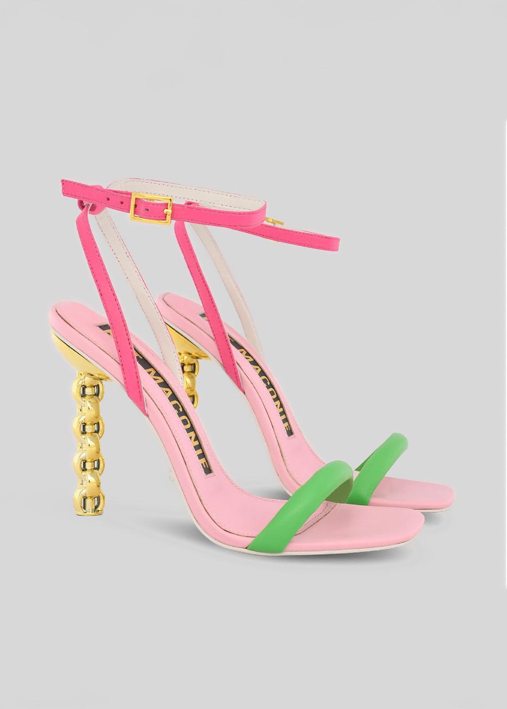 Kat Maconie Esida Sandals SS23 CHILETTO SANDALS Multibrights