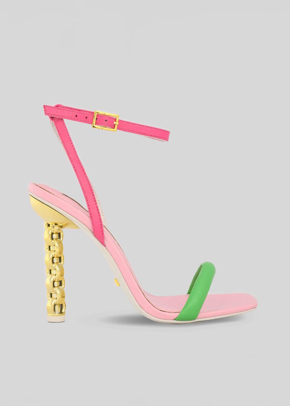 kat maconie Esida Sandals SS23 CHILETTO SANDALS Multibrights