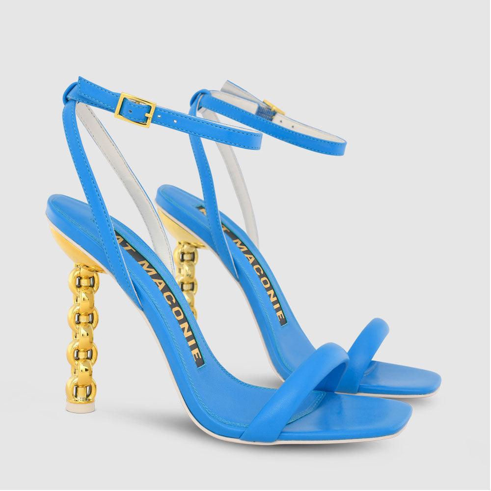Kat Maconie Esida Sandals SS23 CHILETTO SANDALS Turquoise