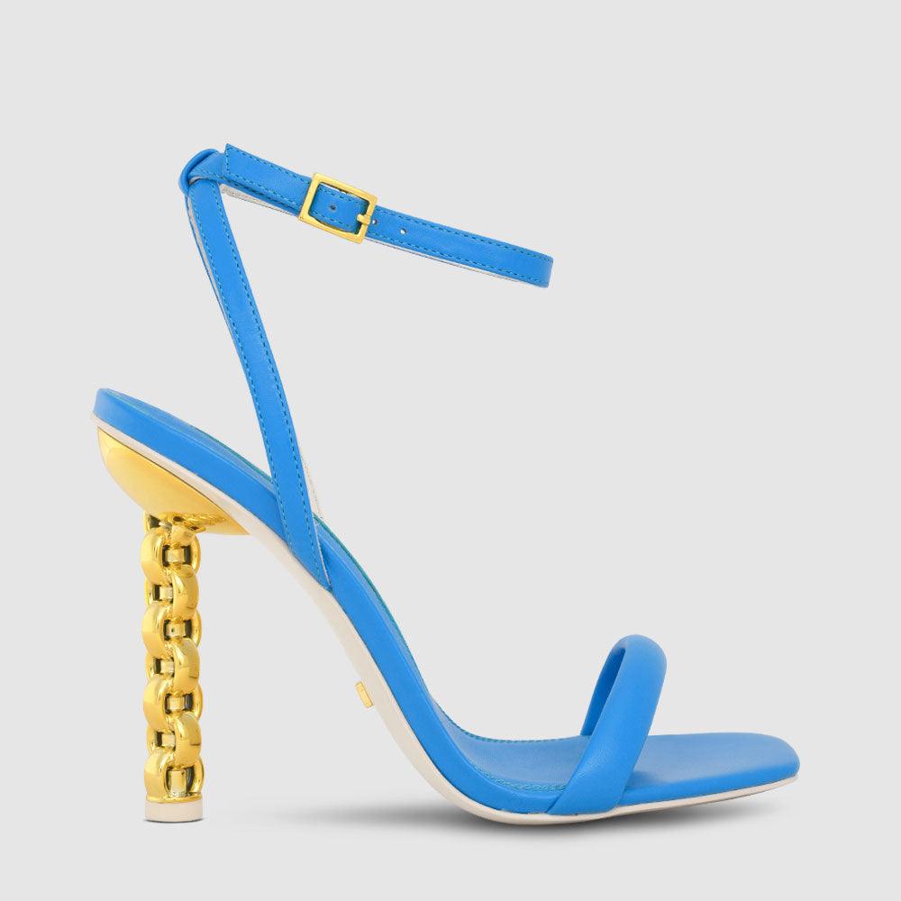kat maconie Esida Sandals SS23 CHILETTO SANDALS Turquoise