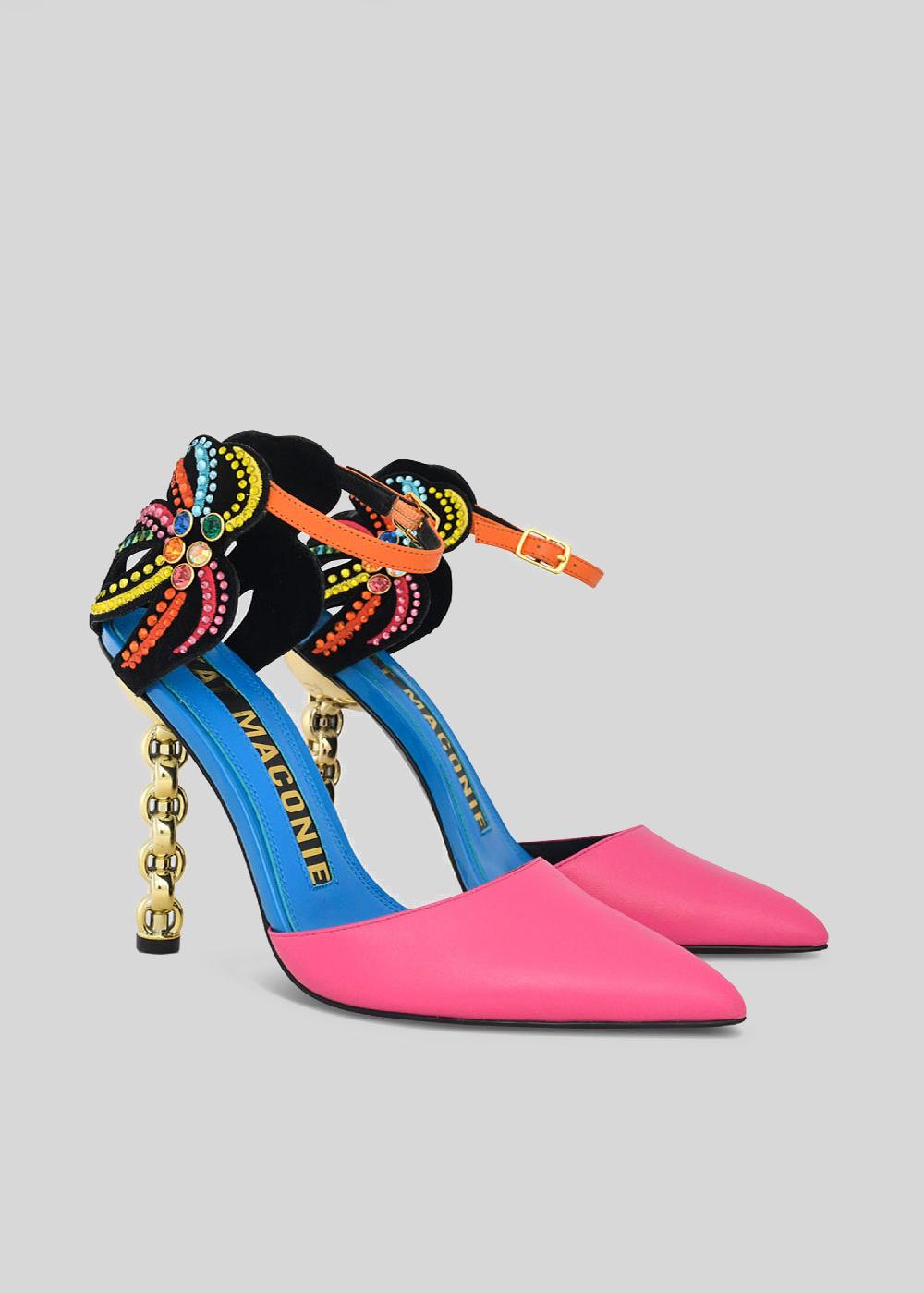 Kat Maconie Ezili Pumps SS23 CHILETTO PUMPS Multibrights