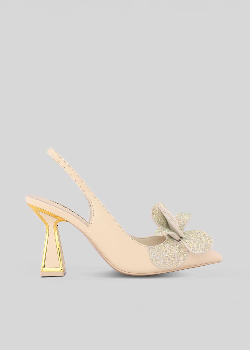 kat maconie Henni Pumps PF23 MID HOURGLASS Coconut Cream