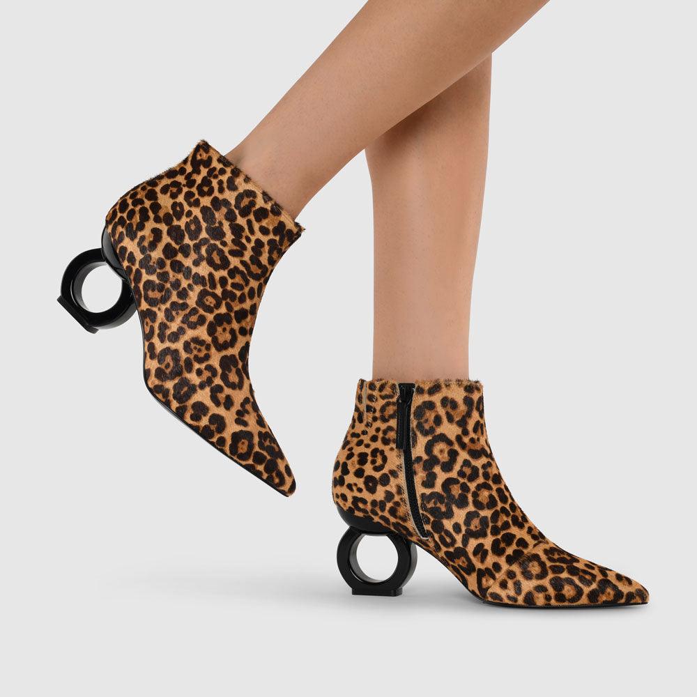 Kat Maconie Alba Boots AW22 BOOTS Leopard/Black