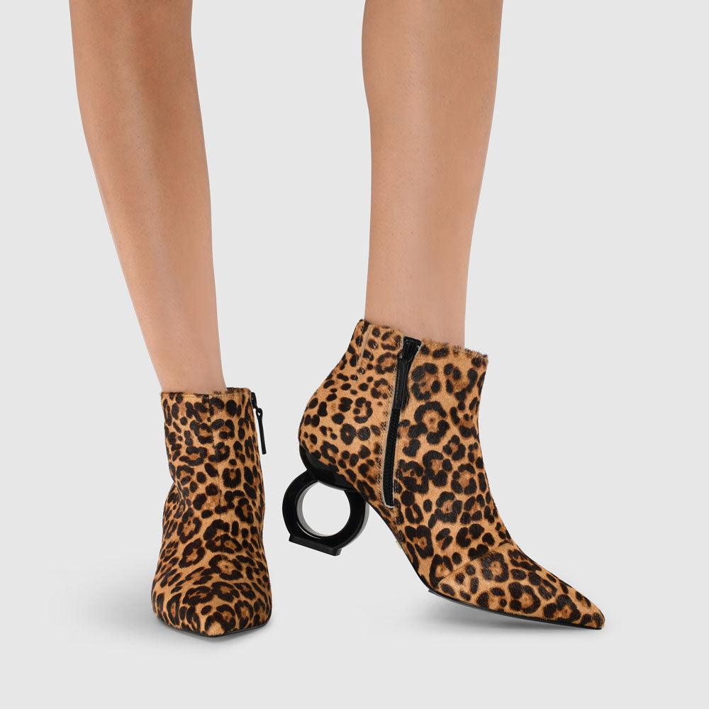 Kat Maconie Alba Boots AW22 BOOTS Leopard/Black