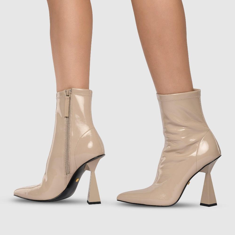 Kat Maconie Chika Boots AW23 SHARD HEEL BOOT Clay