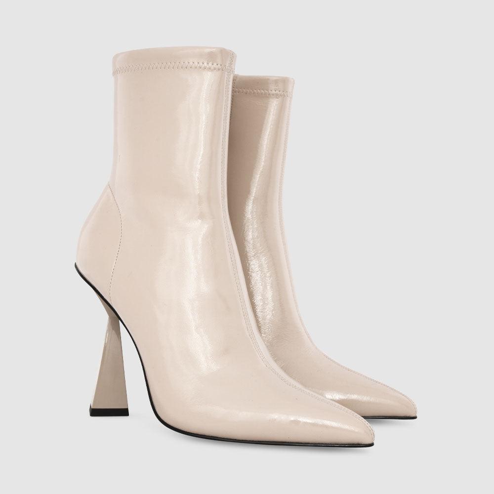 Kat Maconie Chika Boots AW23 SHARD HEEL BOOT Clay