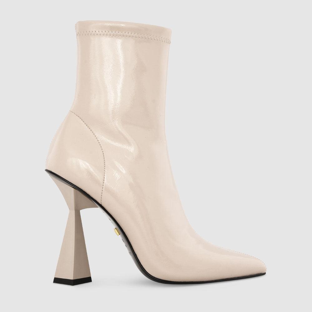 kat maconie Chika Boots AW23 SHARD HEEL BOOT Clay