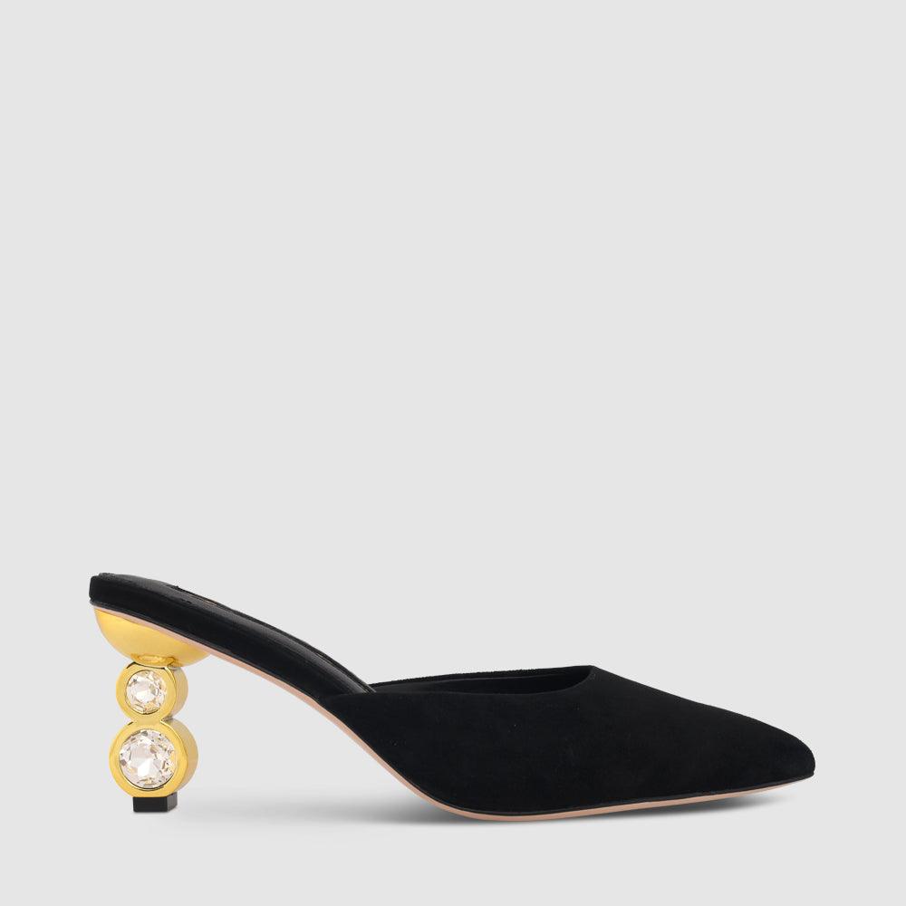 kat maconie Laila Mules RS24 GEM STACK Black/Gold
