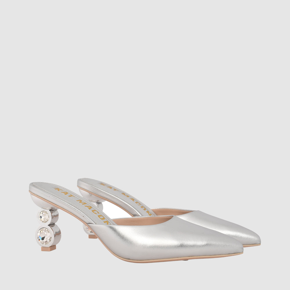 Kat Maconie Laila Mules RS24 GEM STACK SILVER
