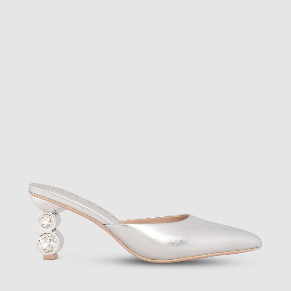 kat maconie Laila Mules RS24 GEM STACK SILVER