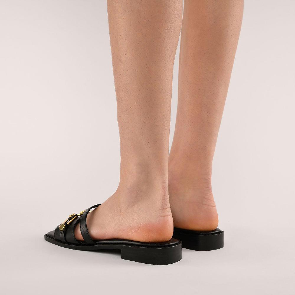 Kat Maconie Loa Flats SS21 FLATS Black