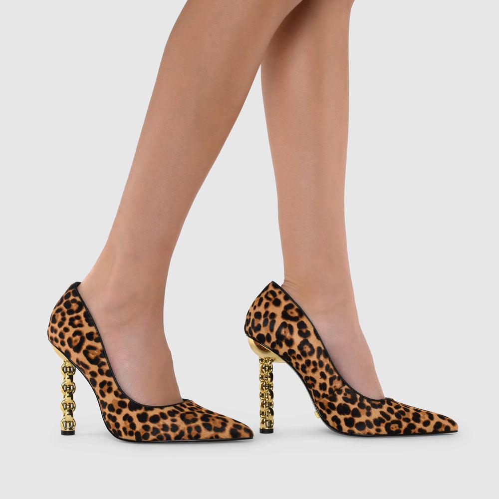 Kat Maconie Lydia Pumps AW22 CHILETTO Leopard