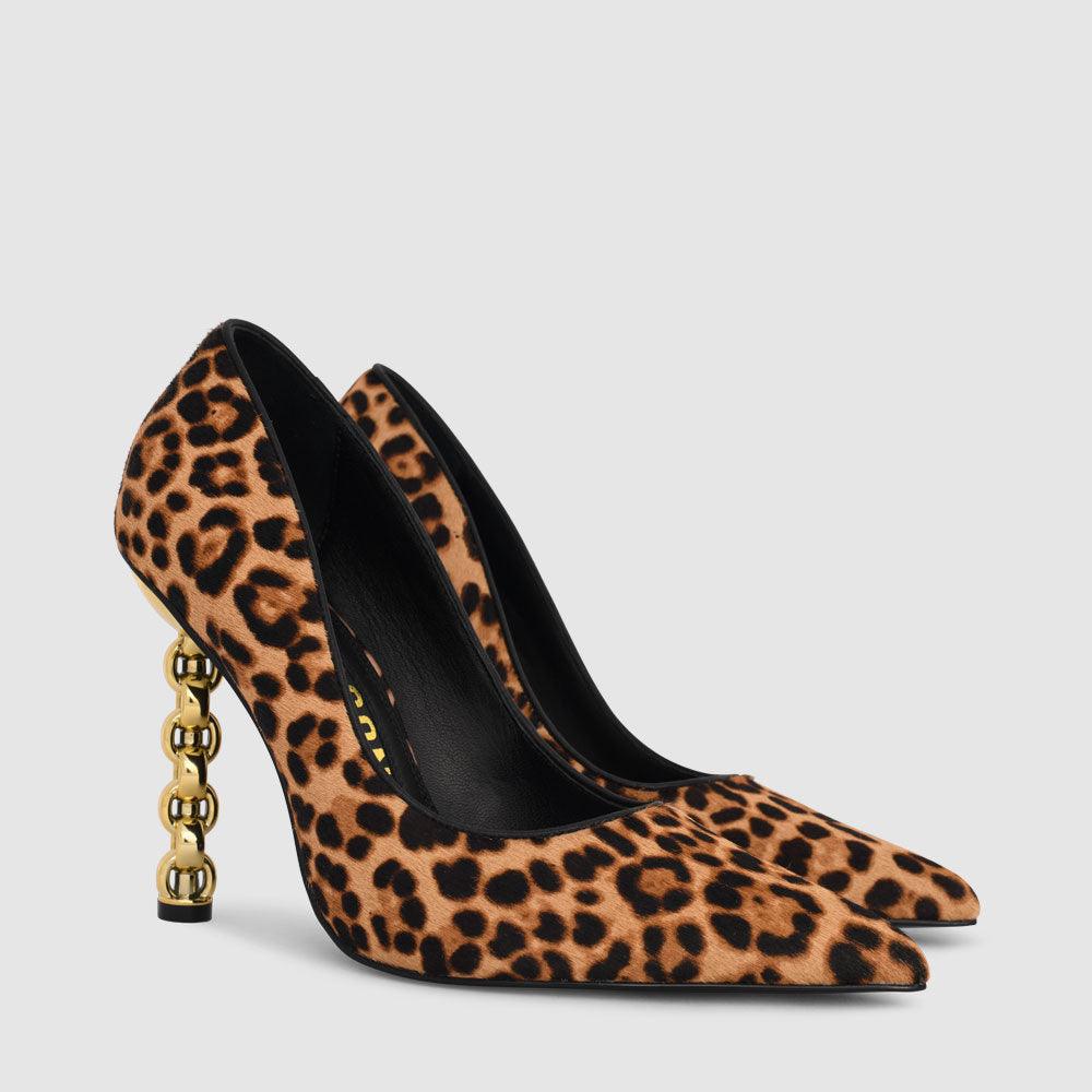 Kat Maconie Lydia Pumps AW22 CHILETTO Leopard