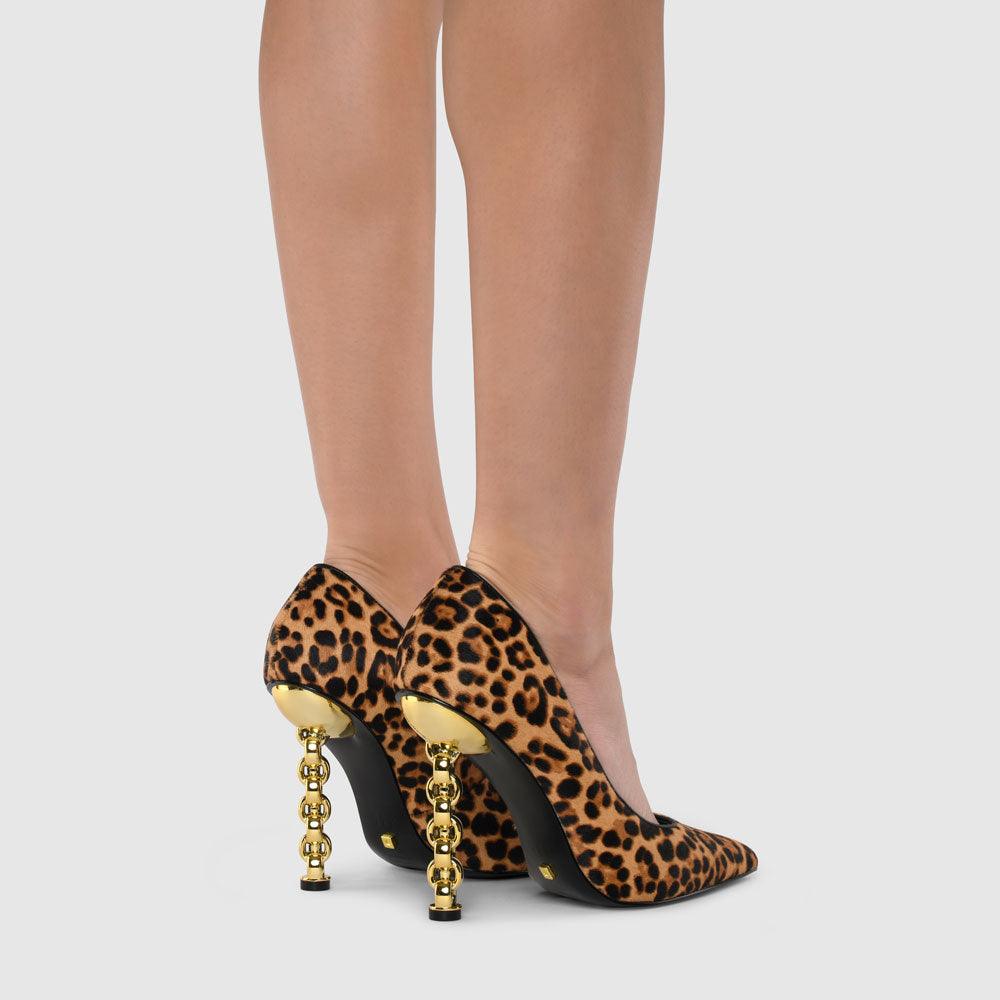 Kat Maconie Lydia Pumps AW22 CHILETTO Leopard