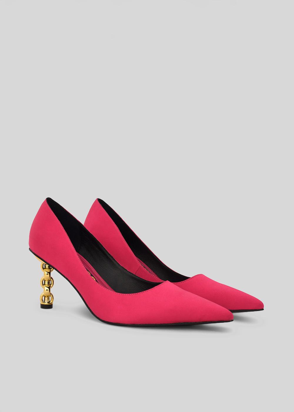 Kat Maconie Rei Pumps RS23 MID CHILETTO Fuchsia