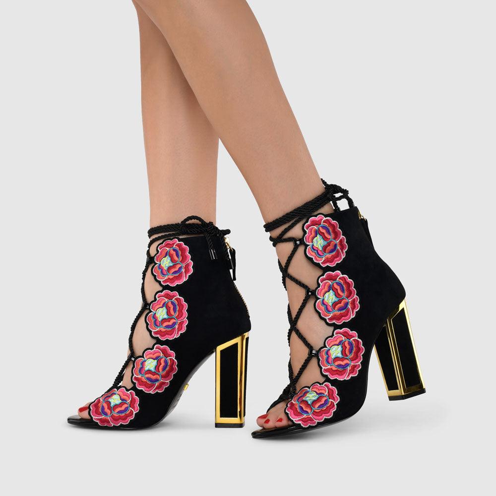 Kat Maconie Ronnie Sandals AW22 BOOTS Black/Multi