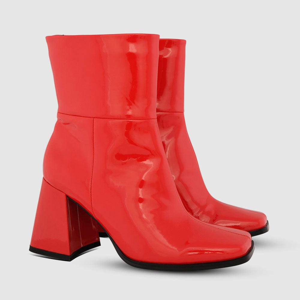 Kat Maconie Saffle Boots AW22 BOOTS Cherry