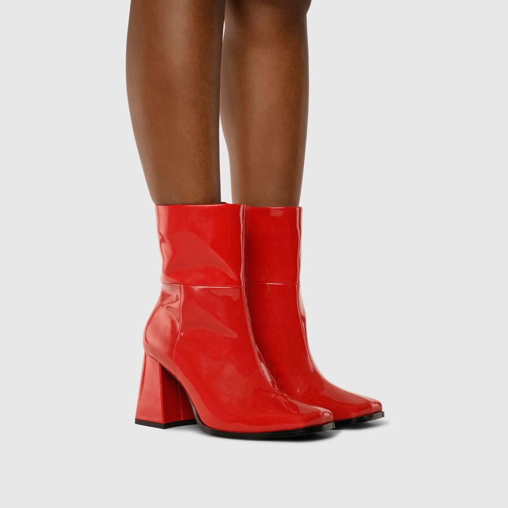 Kat Maconie Saffle Boots AW22 BOOTS Cherry