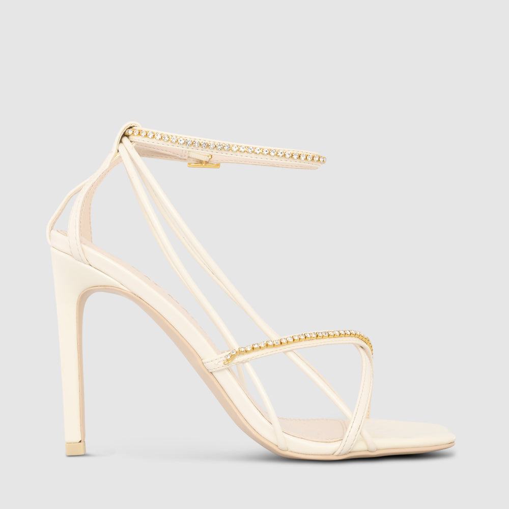 kat maconie Wocoma Sandals AW22 STILETTO WHITE