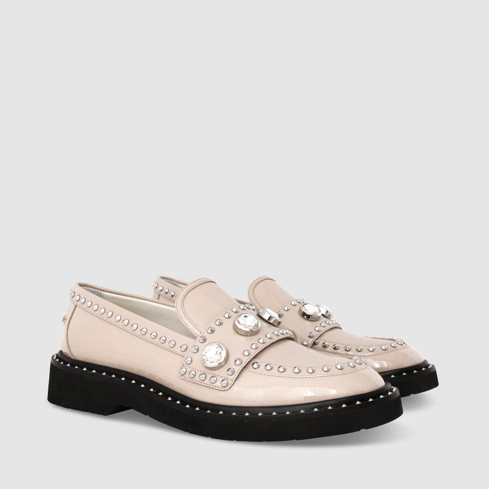 Kat Maconie Zury Loafers AW23 FLATS Clay/Silver