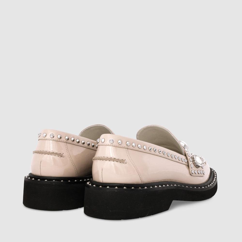 Kat Maconie Zury Loafers AW23 FLATS Clay/Silver