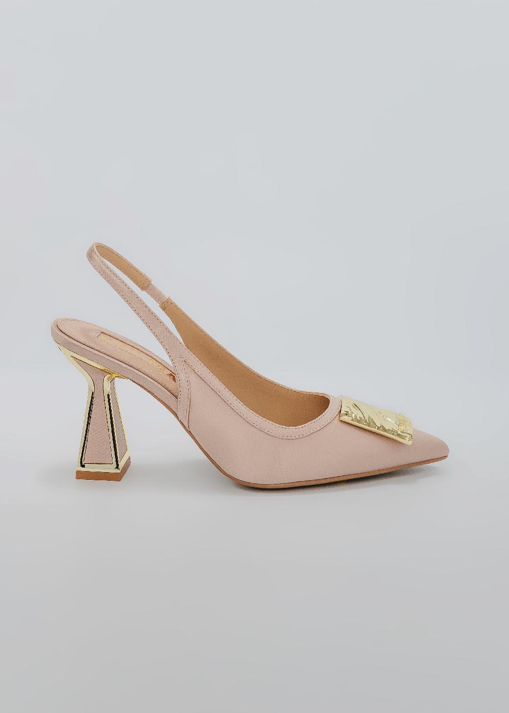 kat maconie Katia Pumps SS25 MID HOURGLASS HEEL Pink