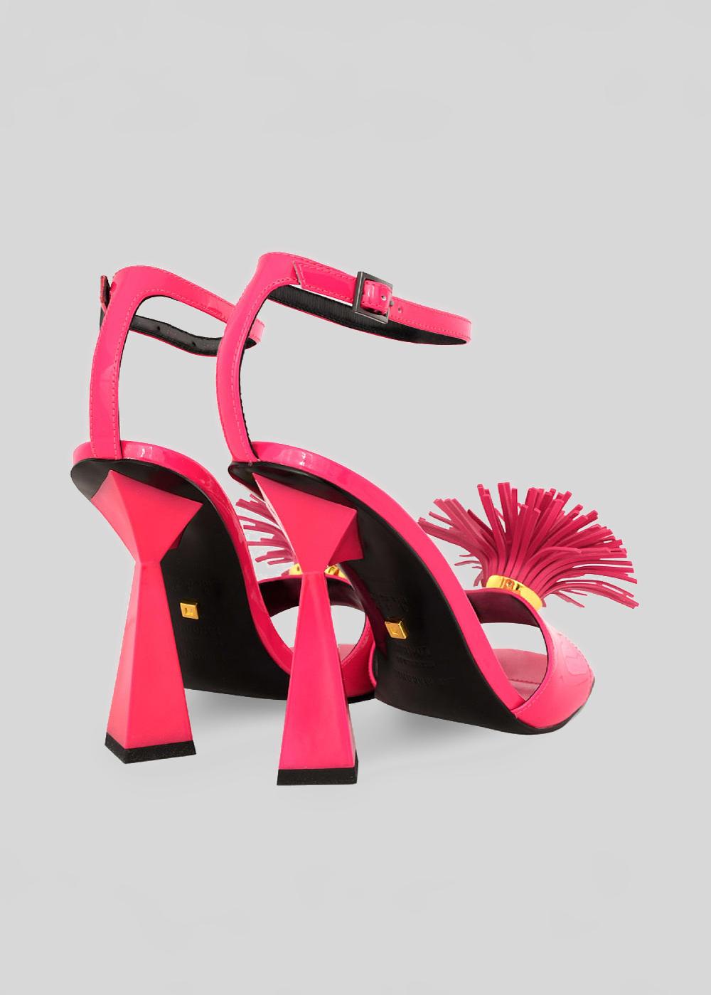 Kat Maconie Kriti Sandals AW23 SHARD HEEL SANDAL Luminous Pink