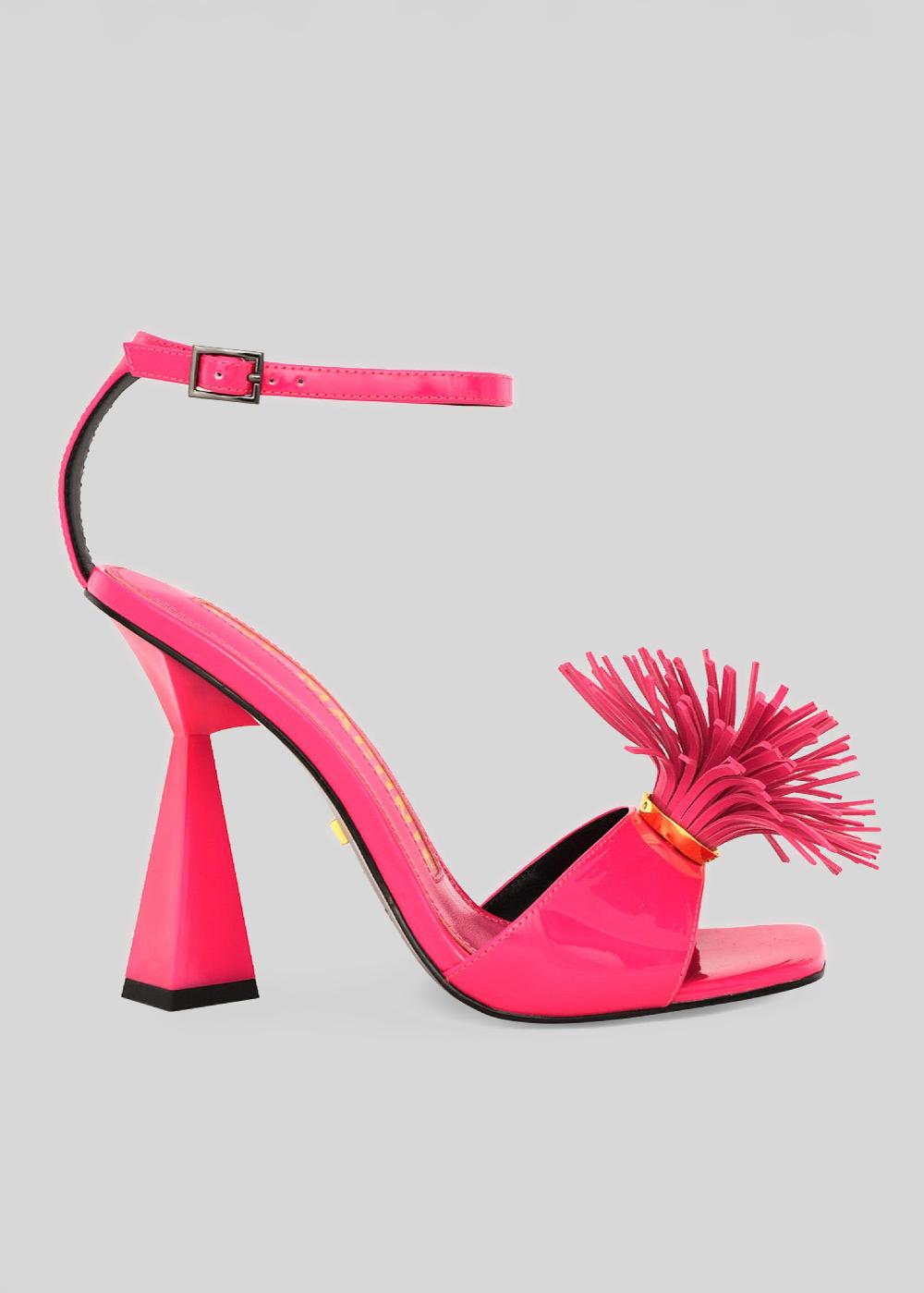kat maconie Kriti Sandals AW23 SHARD HEEL SANDAL Luminous Pink