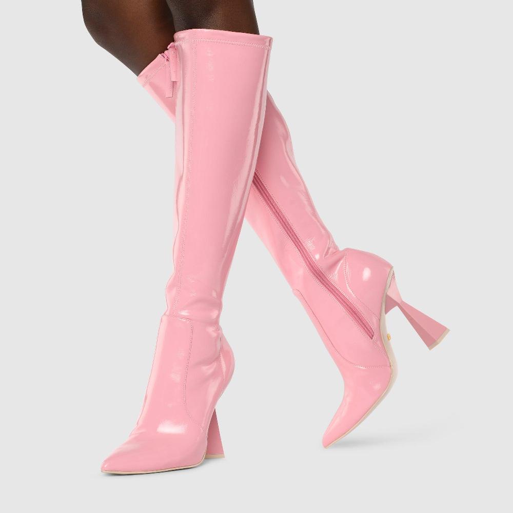 Kat Maconie Lupita Boots AW23 SHARD HEEL BOOT Cheeky Pink