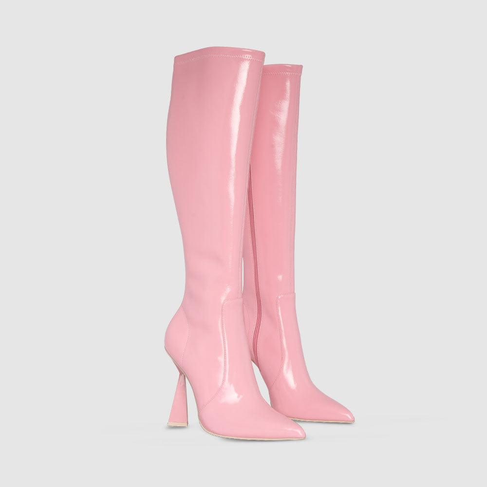 Kat Maconie Lupita Boots AW23 SHARD HEEL BOOT Cheeky Pink