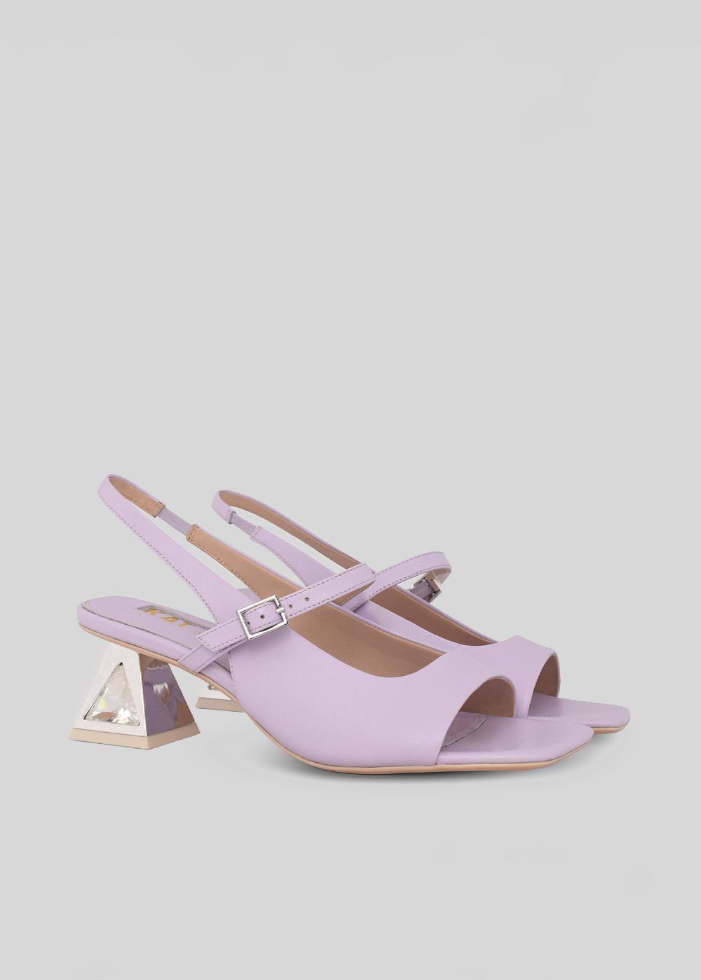 Kat Maconie Malika Sandals RS24 MARTINI HEEL SANDAL Parma Violet