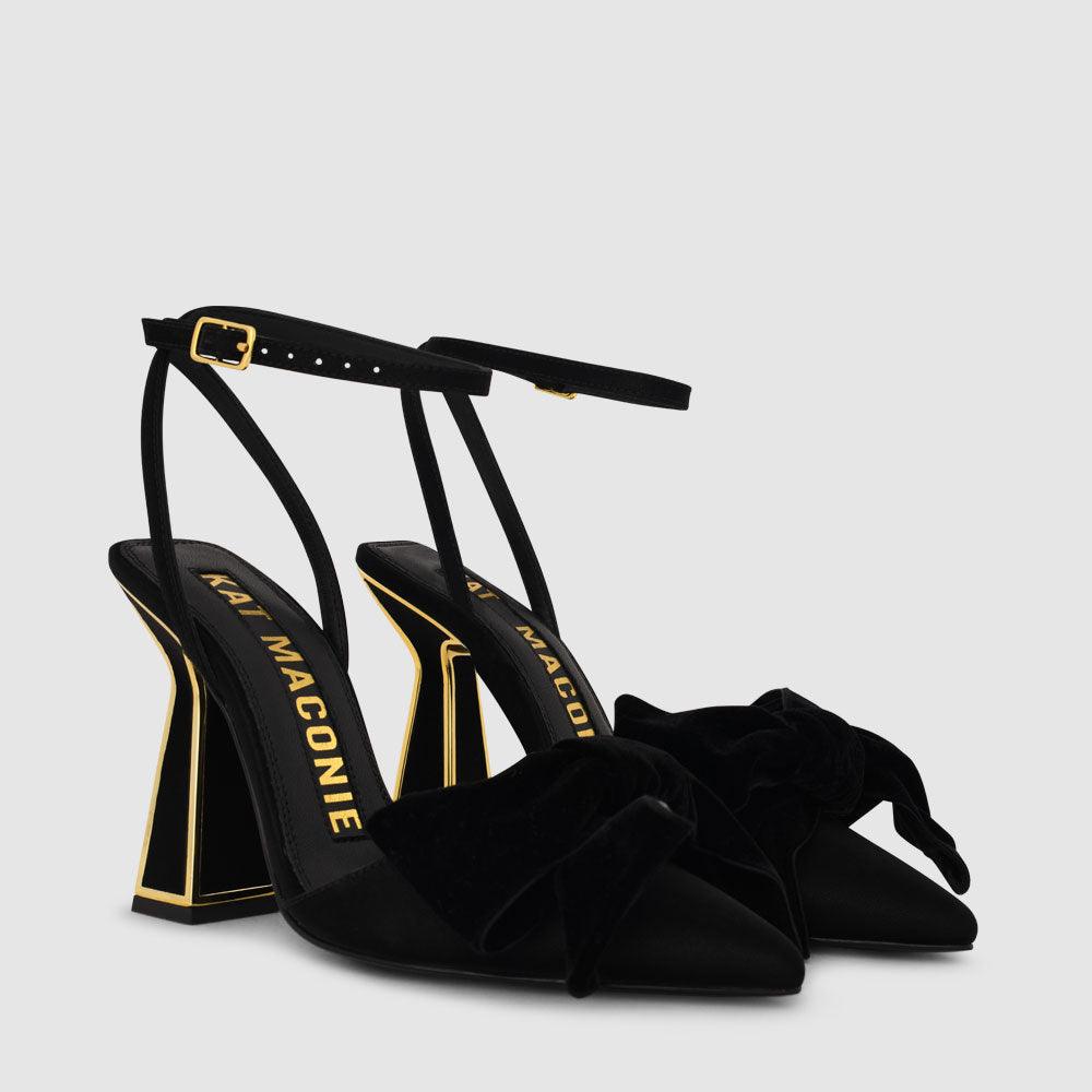 Kat Maconie Maren Pumps RS23 HOURGLASS HEEL Black/Gold