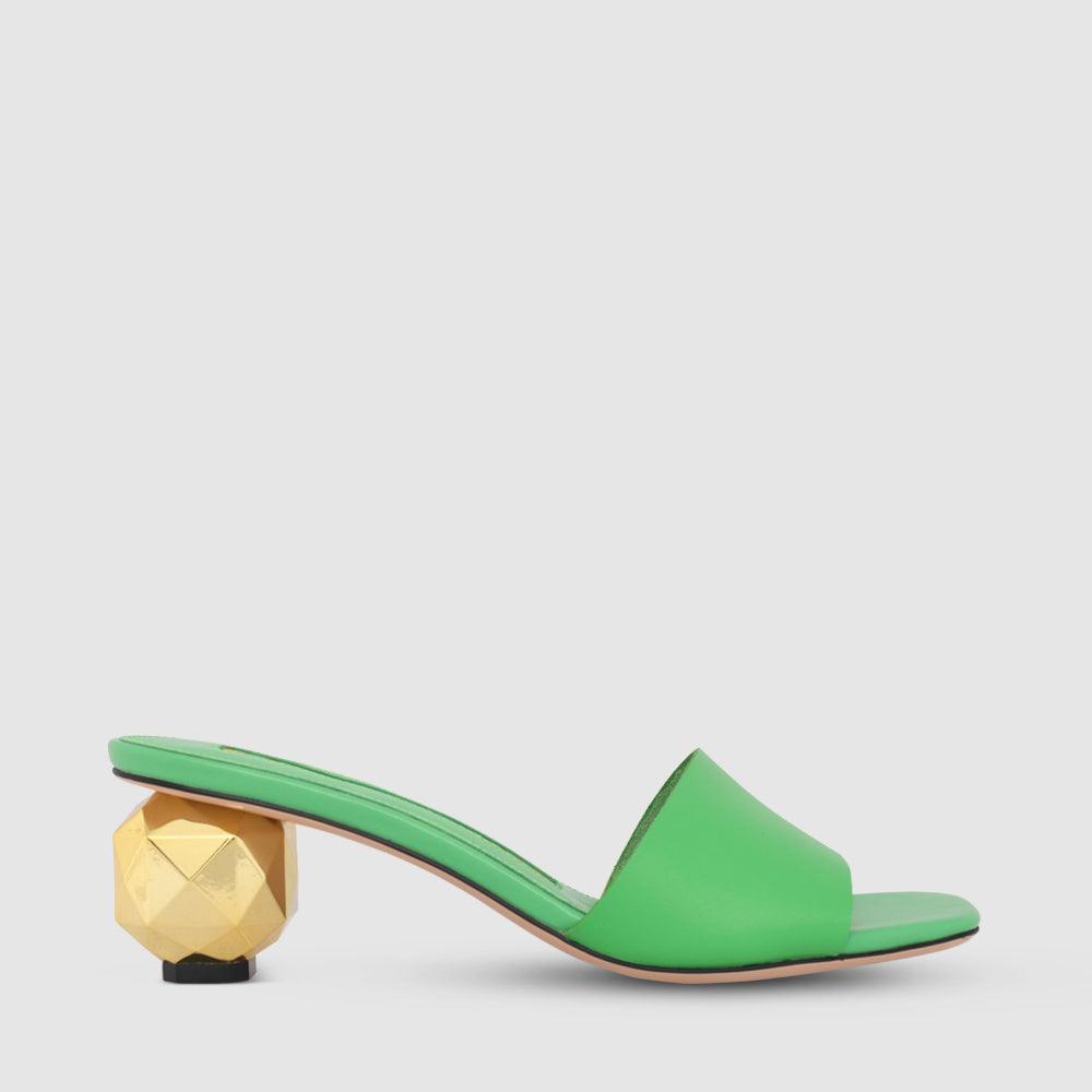 kat maconie Maryam Sandals RS24 GEM HEEL SANDAL Absinthe