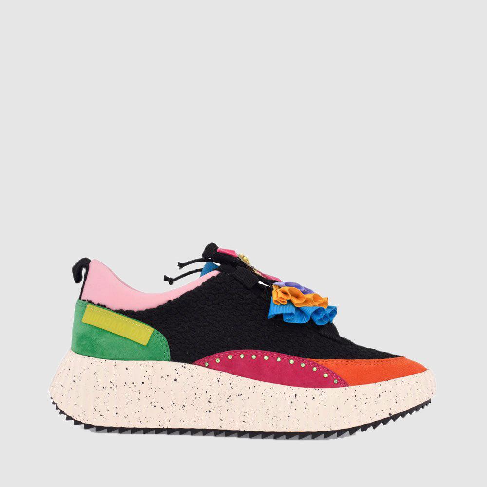 kat maconie Mika Sneakers RS24 TRAINERS Black/Multi