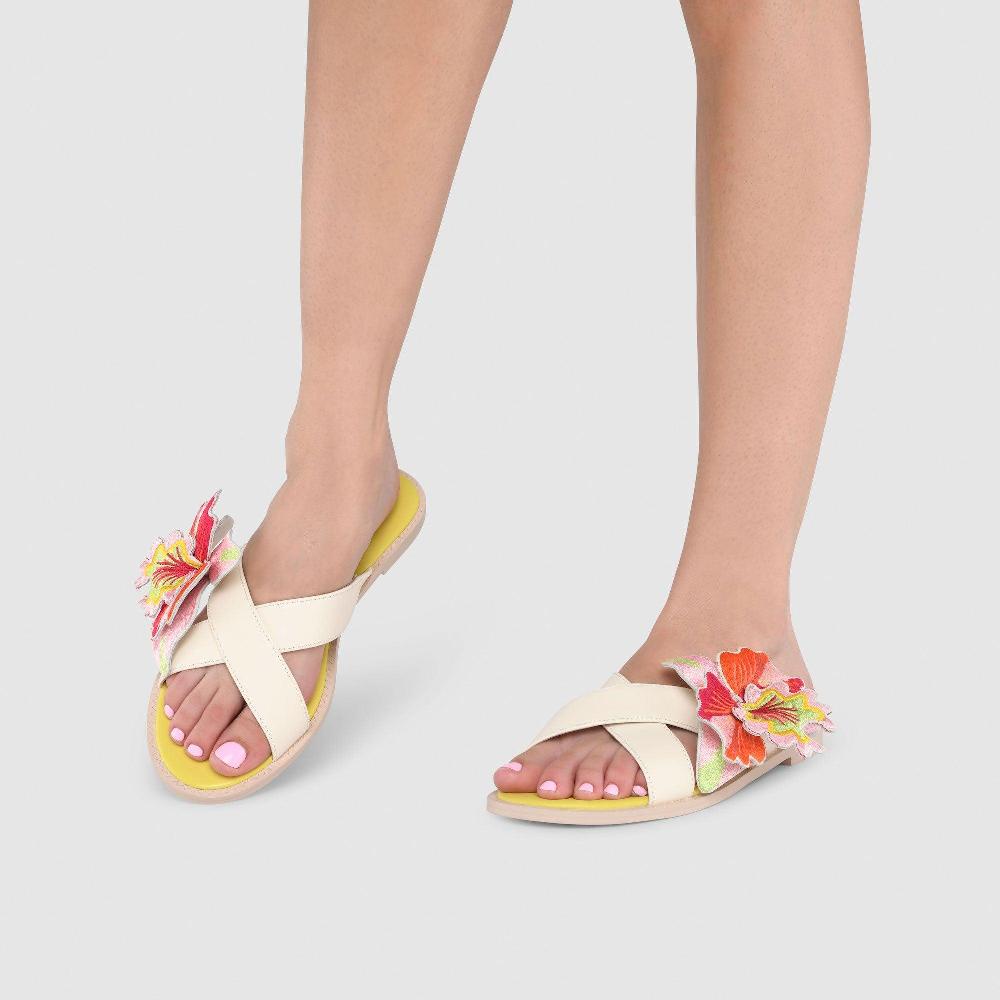 Kat Maconie Nacy Sandals SS23 FLAT SANDALS Multi Pastels