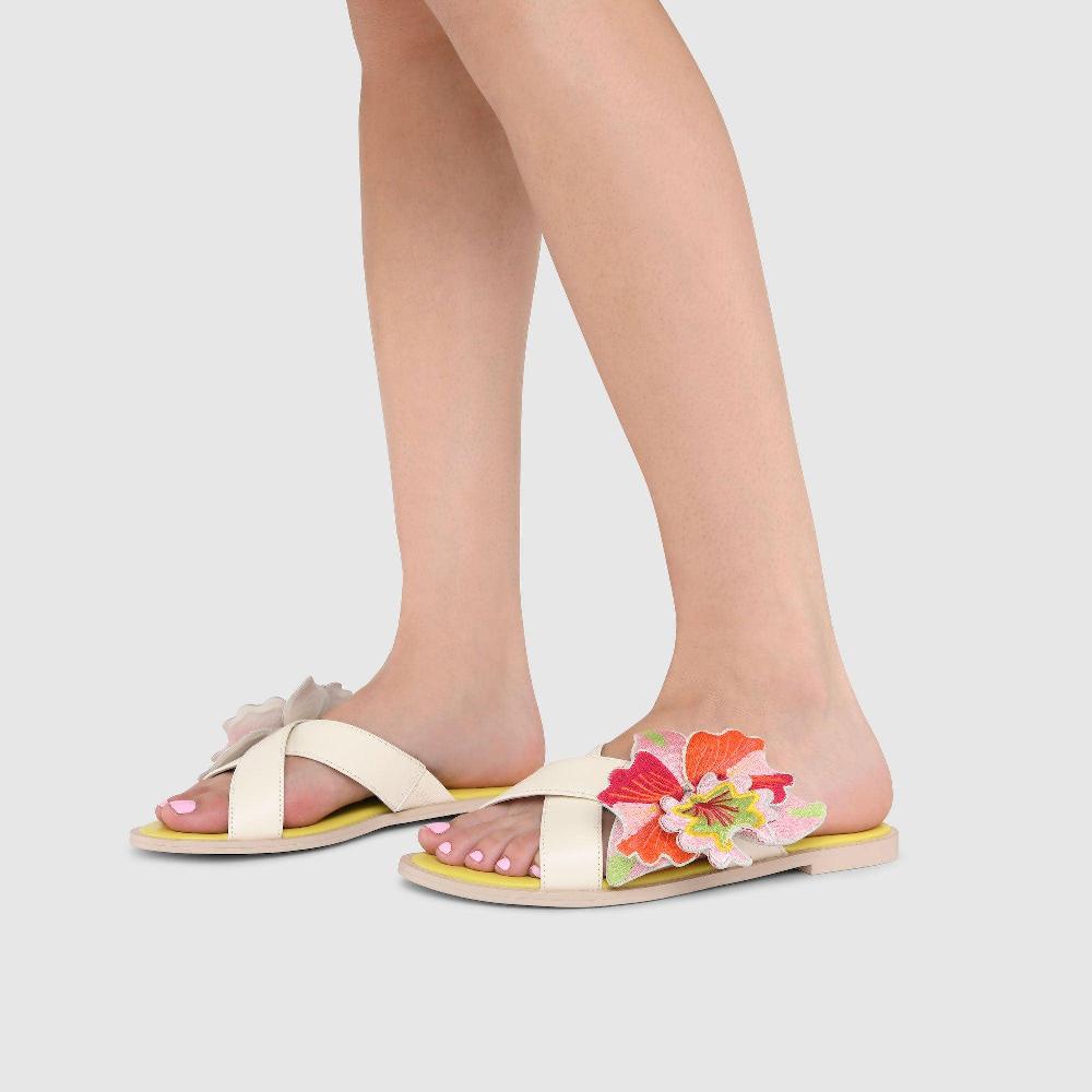 Kat Maconie Nacy Sandals SS23 FLAT SANDALS Multi Pastels
