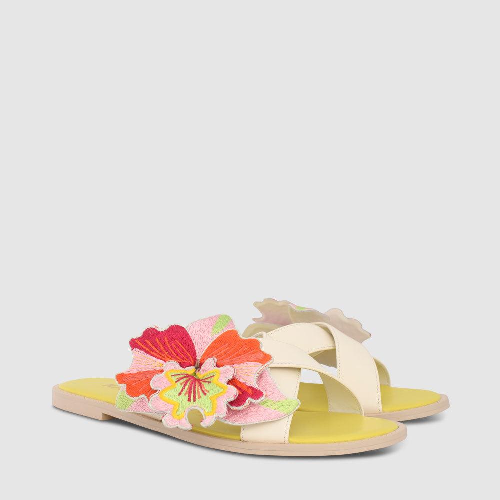Kat Maconie Nacy Sandals SS23 FLAT SANDALS Multi Pastels