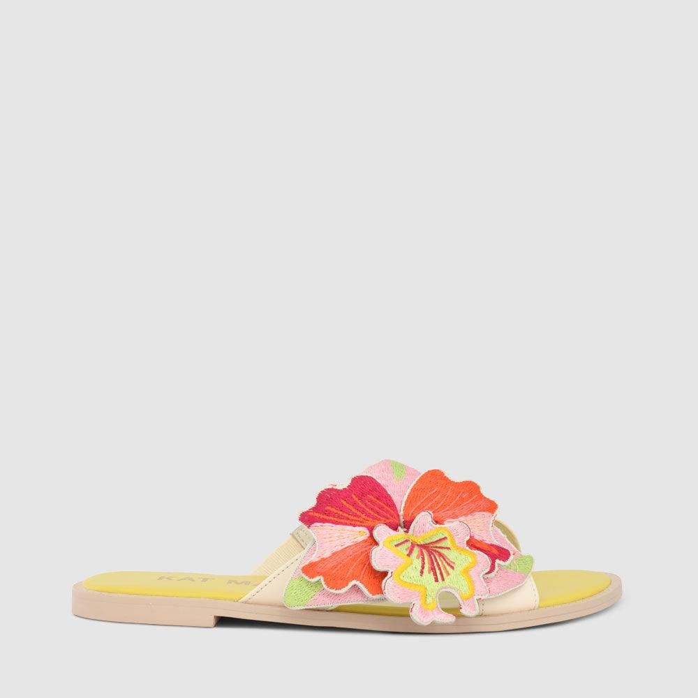 kat maconie Nacy Sandals SS23 FLAT SANDALS Multi Pastels