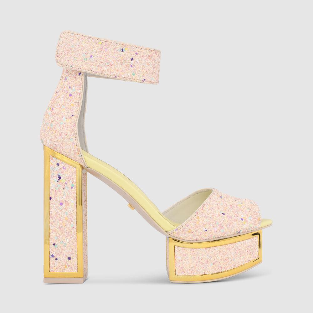 kat maconie Pammy Sandals PF23 PLATFROM Liquid Lime/Multi