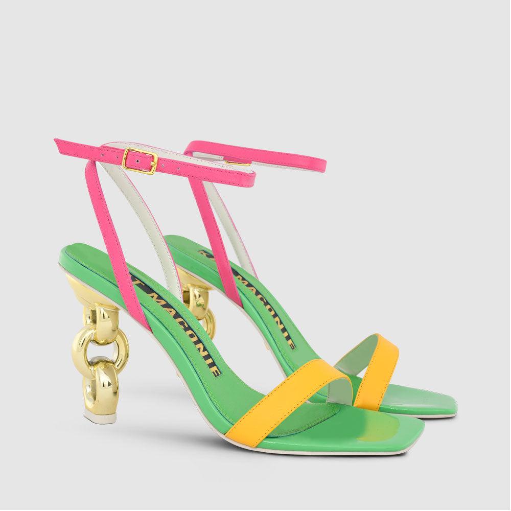 Kat Maconie Riri Sandals SS23 MULTI CHAIN SANDALS Multibrights