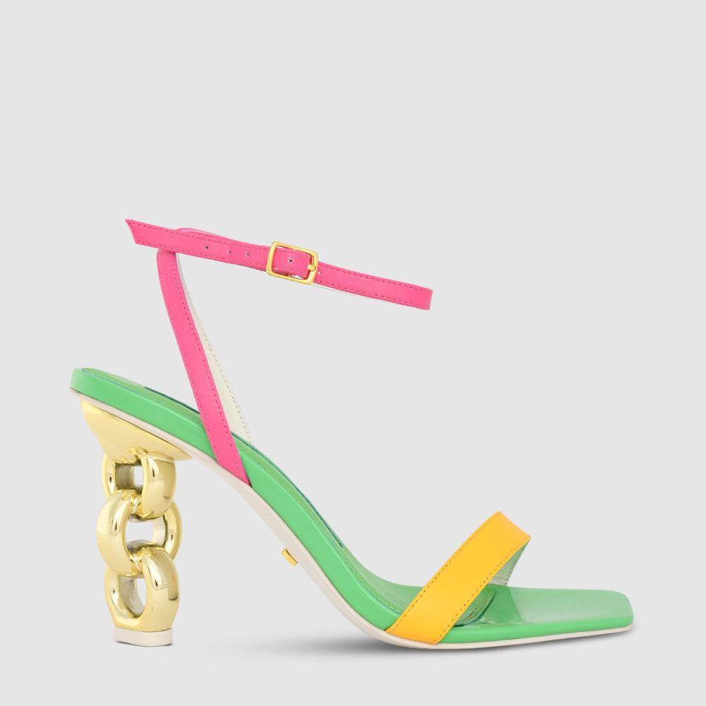 kat maconie Riri Sandals SS23 MULTI CHAIN SANDALS Multibrights